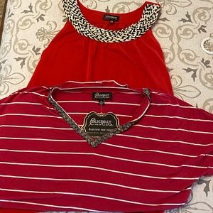 2 Game Day Couture Tops